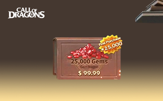 25000寶石（國際服）上號代充龍與紛爭（萬龍覺醒）Call of Dragons