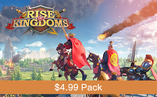 $4.99美金禮包（國際服）上號代充ROK萬國覺醒