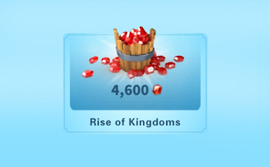 4600寶石（國際服）上號代充ROK萬國覺醒