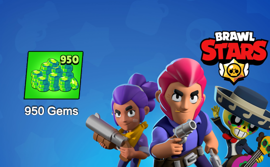 950寶石(國際服)上號代充荒野亂鬥Brawl Stars 950寶石(國際服)上號代充荒野亂鬥Brawl Stars