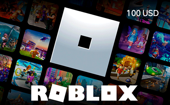 Roblox遊戲卡100美元（全球）