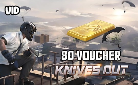 80金券 （國際服/日服）ID直充 荒野行動 Knives Out