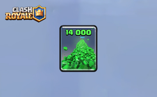 14000寶石  ID代充 皇室戰爭（國際服）Clash Royale