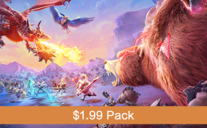 เติม $ 1.99 แพ็ก เกม Call of Dragons  แบบ ไอดี-รหัสผ่าน