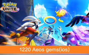 เติม 1220 Gems Pokemon UNITE  แบบไอดี-รหัสผ่าน ios