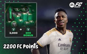 2200 FC Points（國際服）上號代充FC Mobile（FIFA Mobile）