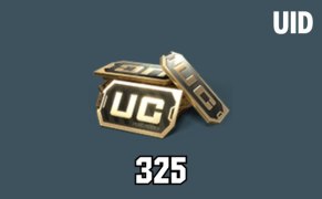 325 UC（國際服）id代充 絕地求生手遊刺激戰場PUBG MOBILE