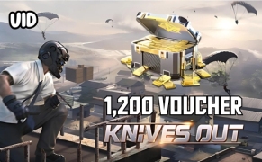 1200金券 （國際服/日服）ID直充 荒野行動 Knives Out